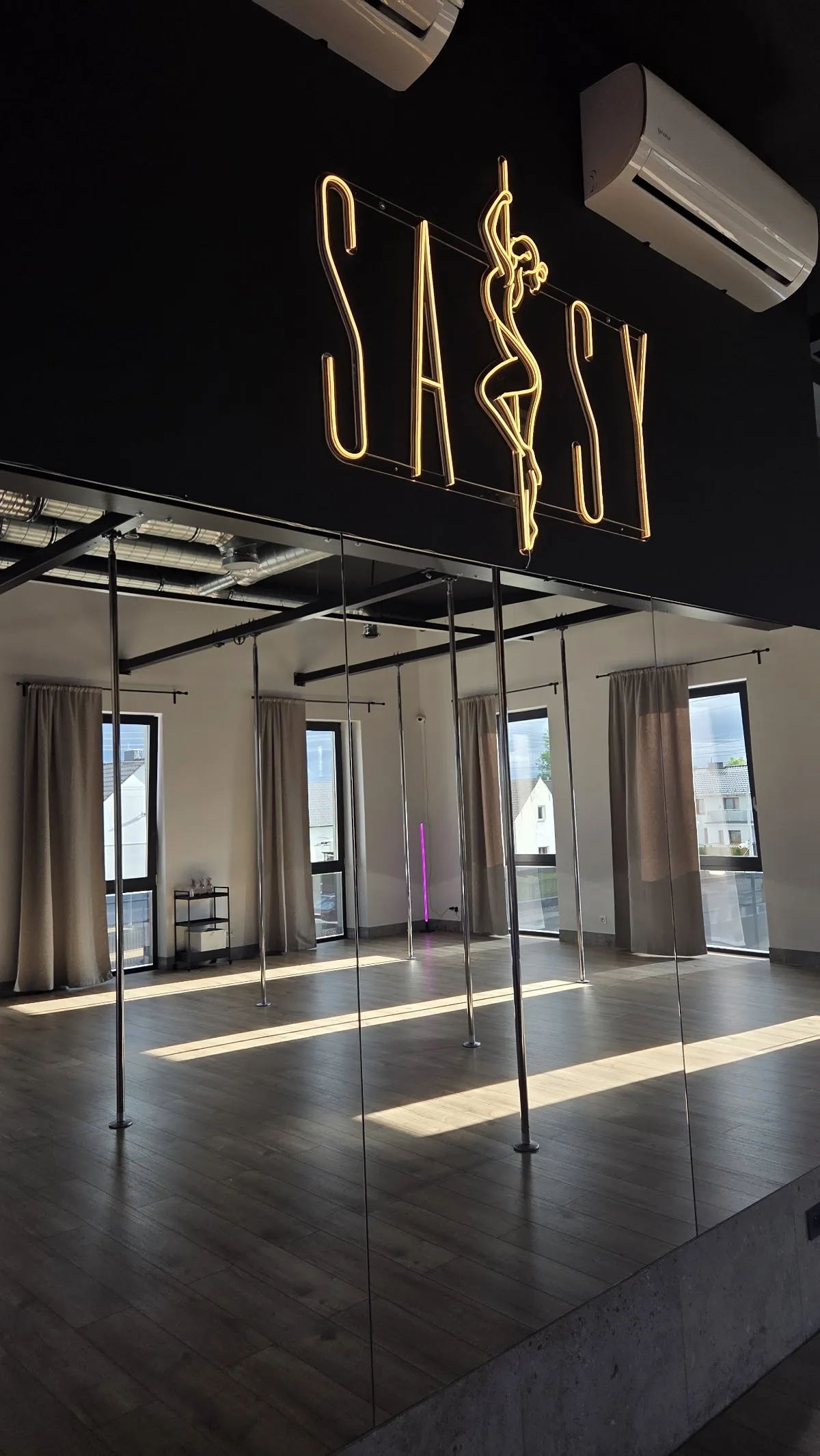 Sassy pole dance studio